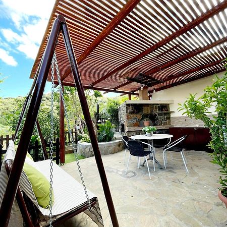 Villa Platipodi stone house Nikithianos Esterno foto