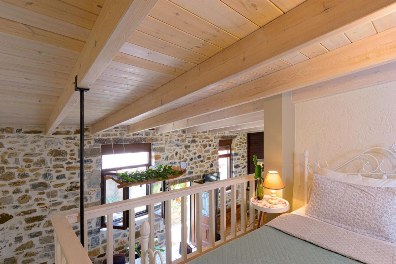 Villa Platipodi stone house Nikithianos Esterno foto