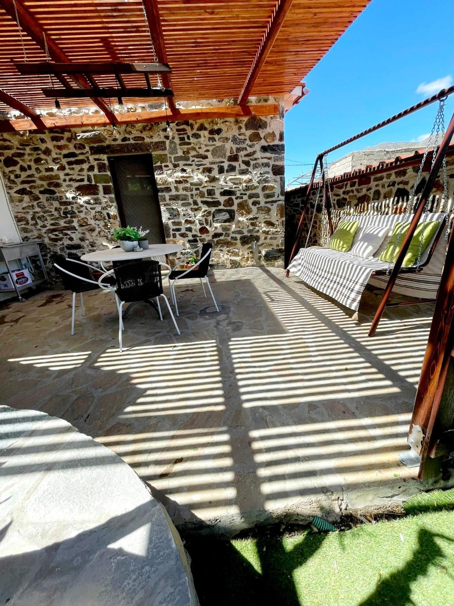 Villa Platipodi stone house Nikithianos Esterno foto
